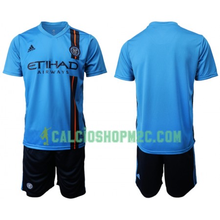New York City FC Bambino Maglia Prima 2019/2020 Manica Corta (+ Pantaloncini)
